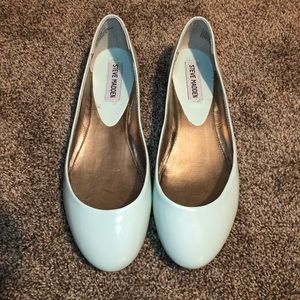 Steve Madden patent flats pastel